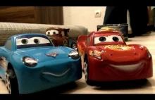Cars. Mcqueen VS Sally