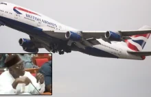 Bogaci Nigeryjczycy zamawiają pizzę w Londynie z dostawą przez British Airways