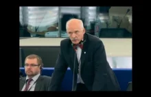 Janusz Korwin-Mikke w PE (17.07.2014): "Podczas wojny długów się nie spłaca"