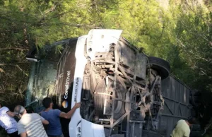 Wypadek autokaru w Turcji. Wśród poszkodowanych Polacy