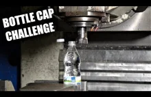 Bottle Cap Challenge with CNC Milling Machine!
