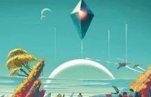 Grafika z No Man's Sky w newsletterze Solarisa.