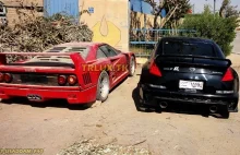 Kolekcja porzuconych super-samochodów Udaya Hussein'a