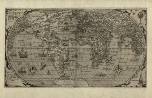Zaawansowanie kartografii w 1570 roku.