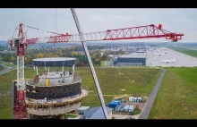 "Koronacja" najwyższej wieży kontroli lotniska w Polsce