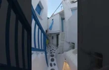 Boczna uliczka - Mykonos