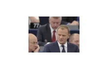 Nigel Farage ostro po wystąpieniu Tuska w Brukseli