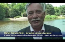 Świadek Rafał Gawroński o samopodpaleniu Andrzeja Filipiaka