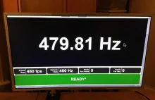 Nowy monitor 480 Hz - odpowiedź na nieistniejącą potrzebę? Niekoniecznie!