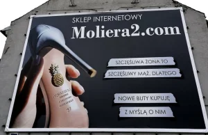 Butik Moliera 2 oskarżany o seksizm za nową kampanię reklamową