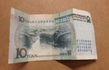 Mam chiński banknot, którego boją się wszyscy Chińczycy