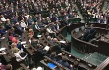 LIVE / Sejm przyjął projekt ustawy o SN