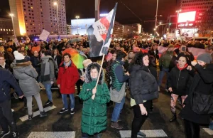 Warszawa: część miasta zablokowana z powodu demonstracji Strajku Kobiet -...