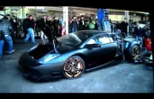 Lamborghini LP-640 zniszczone w 3 minuty