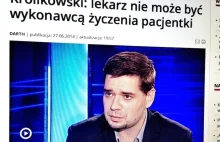 Minister Michał Królikowski o zarzutach wobec prof. Chazana