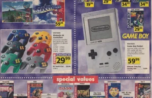 Katalog "Toys R Us" z 1996 roku