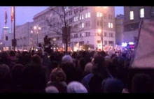 ACTA - Protest "Kto nie skacze ten za ACTA" , protest w Warszawie