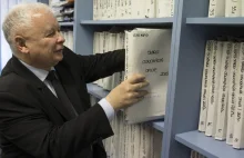 Jarosław Kaczyński o rzekomych "teczkach" na współpracowników