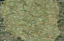Interaktywna mapa browarów w Polsce