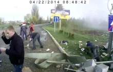 Eksplozja na stacji paliw w Kijowie