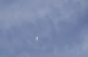 Fala uderzeniowa podczas przekroczenia prędkości dźwięku przez rakietę ATLAS V