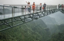 Najdłuższy na świecie szklany most wspornikowy