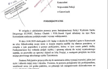 Dlaczego policja chwali się przysłanymi do nich podziękowaniami