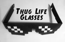 MASA radości ze zrobienia gangsterskich okularów thuglife