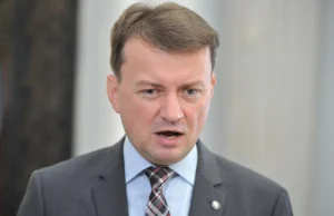 Mariusz Błaszczak: wśród demonstrujących było wielu spacerowiczów