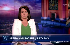 "Wiadomości" TVP komentują aferę w Inowrocławiu. Na pasku "Brejzoland"