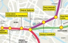 Wrocław chce budować metro