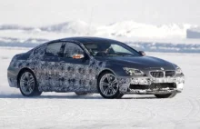 BMW M6 Gran Coupé przyłapane na śniegu