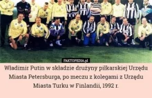 Putin i jego piłkarska przeszłość :)