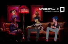 Niezręczny wywiad Spider's Web z Gorillaz