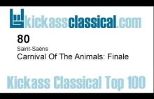 Kompilacja 100 najbardziej znanych utworów muzyki klasyczej