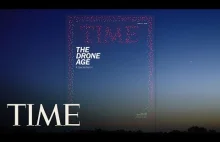 Magazyn TIME i ich najnowsza okładka stworzona na niebie z 958 dronów