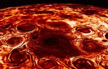 Geometryczne układy cyklonów na biegunach Jowisza
