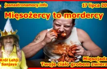 Mięsożercy to mordercy‼ - Twoje ciało grobem zwierząt mięsojadzie‼