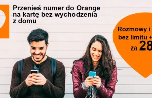 Nawet do 1690 GB i no-limit w Orange za 28 zł – spiesz się!