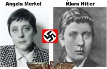 Merkel córką Hitlera? Naukowiec demaskuje i porównuje ją z matką führera....