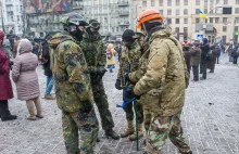 Broń demonstrantów z Kijowa