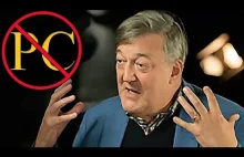 Lewicowiec i gej Stephen Fry wypowiada się przeciwko politycznej poprawności.