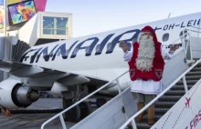 Święty Mikołaj z Laponii na Lotnisku Chopina
