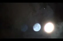 Księżyc i Jowisz koniunkcja 26.12.2012