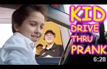 11-letni dzieciak wkręca ludzi w drive-thru
