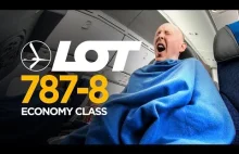 11 godzin w LOT Polish Airlines 787 oczami zagranicznego jutubera