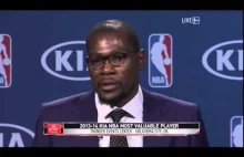 Kevin Durant został MVP sezonu NBA 2013/14. To nie on dostał owacje na stojąco..