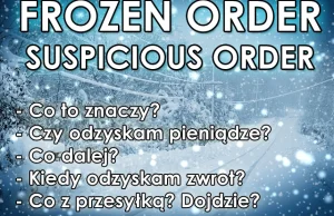 Frozen order - Zamrożone zamówienie z Aliexpress