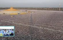 1 Million Children Meditating For World Peace In Thailand [eng]