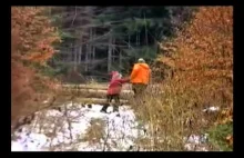 Latająca dziewczynka z rosyjskiego lasu!